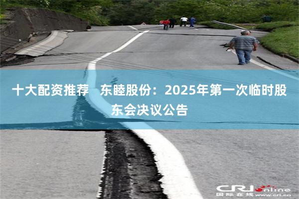 十大配资推荐   东睦股份：2025年第一次临时股东会决议公告