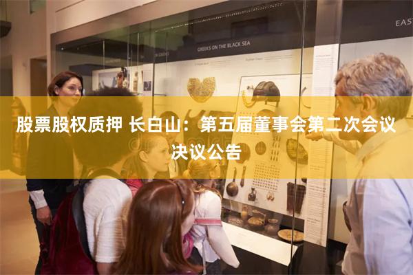 股票股权质押 长白山：第五届董事会第二次会议决议公告