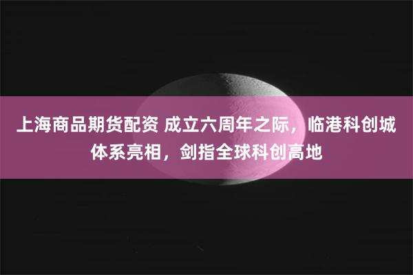 上海商品期货配资 成立六周年之际，临港科创城体系亮相，剑指全球科创高地